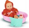 Кукла Карапуз (мальчик) (22 см) в ванночке