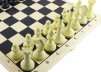 Шахматы и шашки с шахматной доской 400*400 дер.